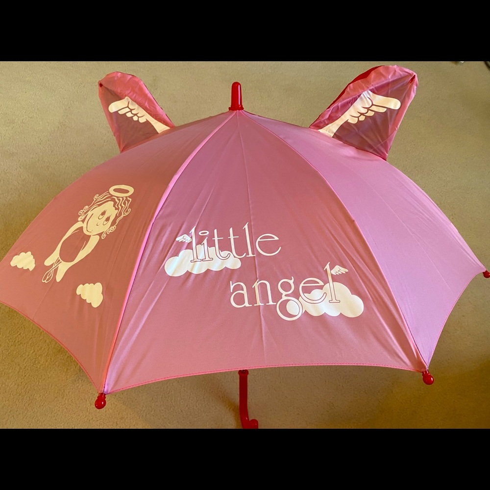 Adorable Fulton Little Angel / Little Devil New Kids Umbrella ☂ 😇😈